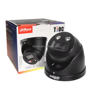 IPC-HDW3849H-AS-PV-S5黑色大华Ip Poe摄像机Tioc 8mp 4k全彩内置麦克风闭路电视摄像机 - Product Image 1