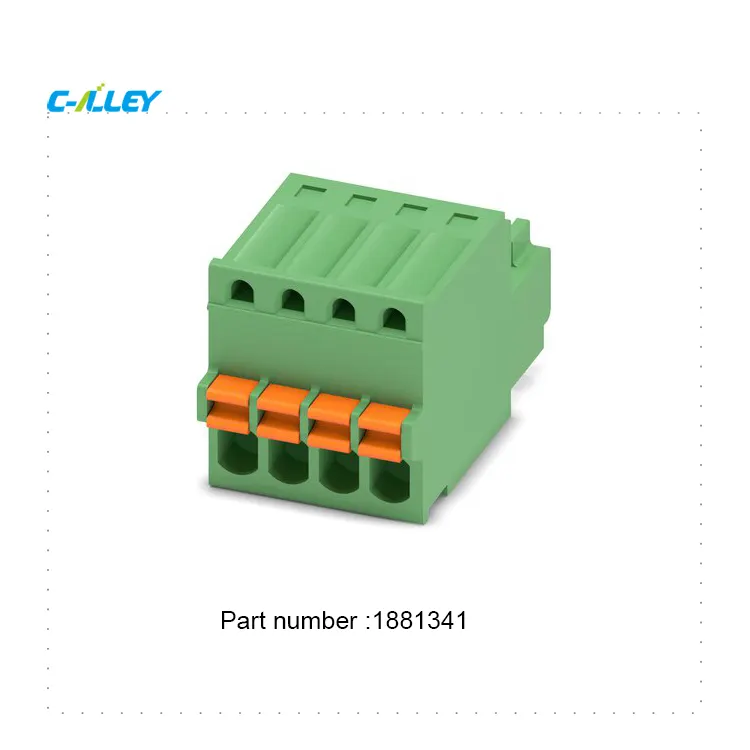 Hızlı kurşun zamanı 2.5mm 4Pin 2.5mm 487979 bahar tipi terminal bloğu parça numarası 1881341