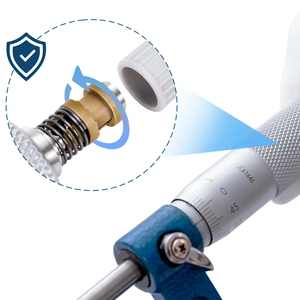 Dasqua 25-50mm thép không gỉ trục chính vít chủ đề cơ khí bên ngoài micromet - Product Image 3