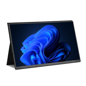 15.6&quot; Touch Screen Portable <strong>Lcd</strong> <strong>Monitor</strong> <strong>With</strong> Screen Holder Stand for Mini PC Phone Xbox PS4 PS5 Switch