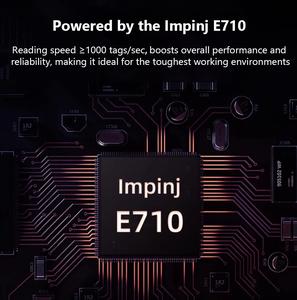 IMPINJ E710 TCP IP UHF lettore RFID con 4 porte Antenna più Tag lettore di schede di controllo di accesso - Product Image 4