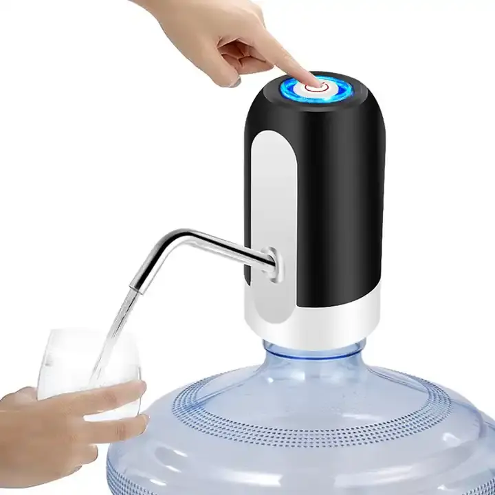 Mini botella automática eléctrica de 5 galones para beber bomba de agua USB dispensador de agua portátil