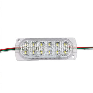 2835インジェクションLEDモジュール12V防水トラック12LEDビーズサインモジュールライト - Product Image 2