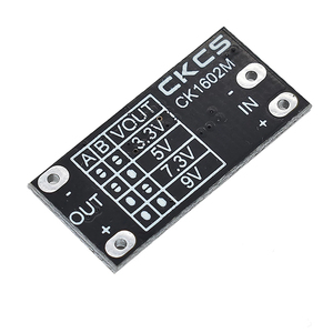 Mini Entrada de 4,5 de 12V a 5V, salida de 7,3-16V, 9V, 3,3 V, 5V, V, 2A, placa Buck, módulo de fuente de alimentación reductor multifunción Buck