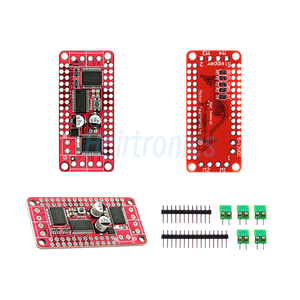 PCA9685 TB6612 modulo Controller di velocità del motore Stepper doppia scheda Controller del Driver del motore a corrente continua - Product Image 2