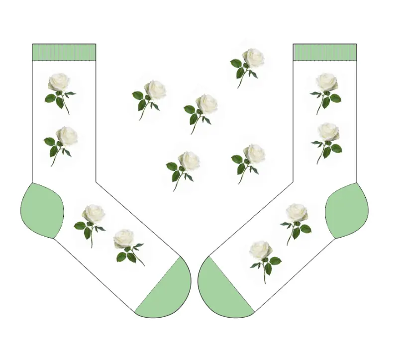Súper calidad bajo MOQ personalizado diseño personalizado calcetines personalizados de algodón peinado con logotipo para mujer