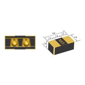 X65 multifunctional <strong>tilt</strong> <strong>sensor</strong> switch SMD for angle detection and direction recognition - Product Image 1
