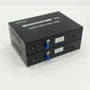 千兆VGA光纤收发器扩展器20公里VGA光纤转换器，带USB KVM音频 - Product Image 3