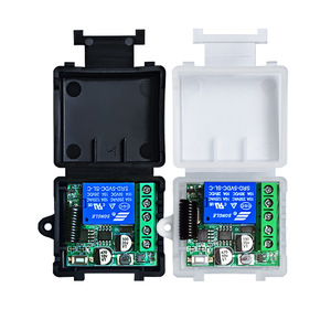 5V-30V singolo telecomando LED lampada di controllo di accesso interruttore materiale ABS codice fisso RF comunicazione Wireless applicazione Garage - Product Image 6