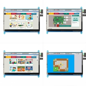 Raspberry Pi 7 Zoll 1024 * 600 HD IPS kapazitiver Touchscreen-Panel TFT-LCD-Modul Bildschirm Anzeige für Raspberry Pi 3 B+/4B - Product Image 4