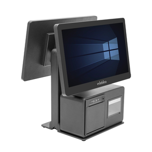 New 15/15.6-Inch Windows <strong>System</strong> Dual-Screen Aluminum Alloy POS Scanning and Printing All-In-One Machine - Product Image 1