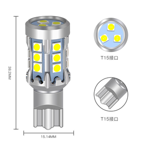 หลอดไฟเบรกท้ายรถยนต์80W LED สำหรับรถ Cruze รุ่น T15W 80W - Product Image 4