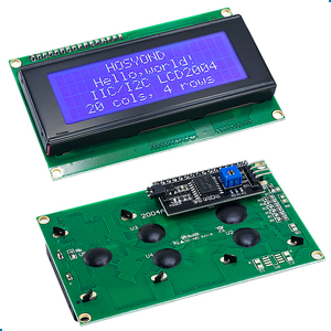LCD2004 IIC/I2C Display LCD Monitor 2004 20X4 5V carattere blu retroilluminazione schermo display LCD - Product Image 1