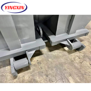 Neuer Zustand Haken hub behälter Müll kipper Karosserie konstruktion Müll container Abroll behälter mit wasserdichter Plane - Product Image 4