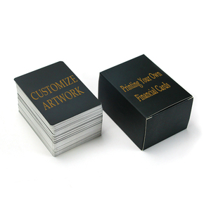 定制打印简单问答卡游戏经济金融知识儿童闪存卡 - Product Image 6