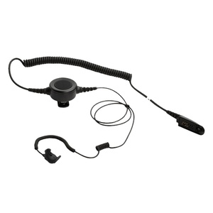 Micrófono Earbone y altavoz integrados en un juego de manos libres para radios bidireccionales - Product Image 6