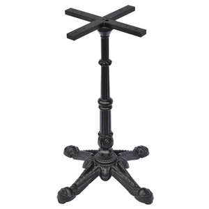 Nhà Hàng Cổ Công Nghiệp Crank Bàn Ăn Cơ Sở Trumpet Rèn Kim Loại Cà Phê Gang Carton Hiện Đại Bàn Chân Cho Bảng - Product Image 1