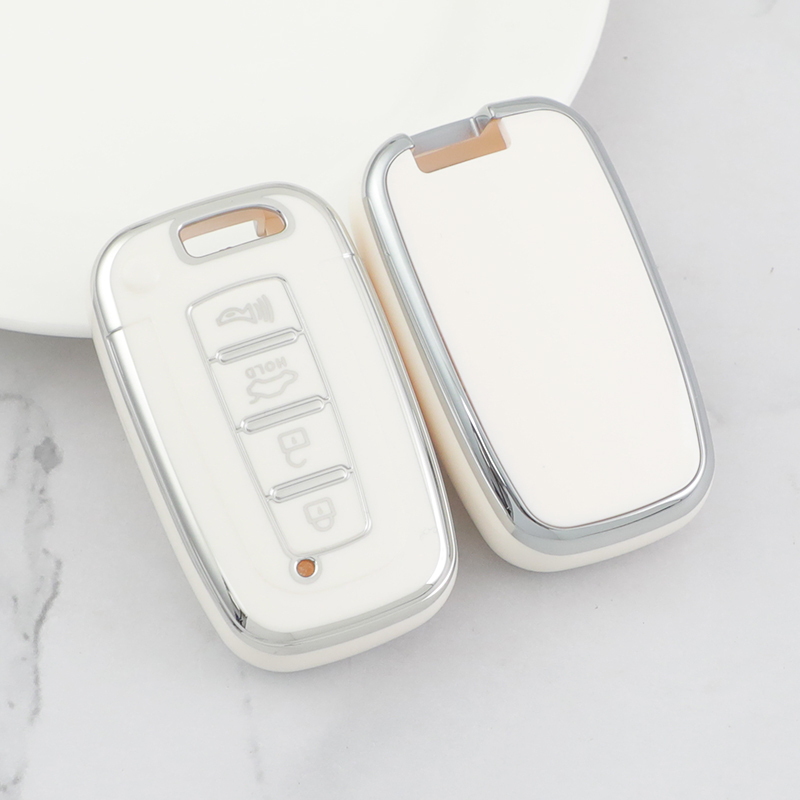 4 Button A White