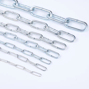 Stainless Steel Welded <strong>Chain</strong> DIN5685A/C DIN763 <strong>DIN766</strong> with Galvanized Zinc Finish Iron Drag Link Conveyor for Hardware Use - Product Image 1