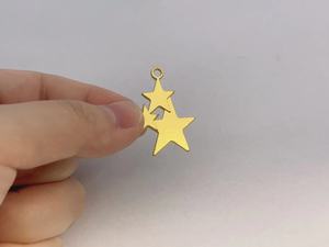 特注ロゴメタルラベルメッキソーイングタグ環境エンボス彫刻ブランド名衣服用 - Product Image 4