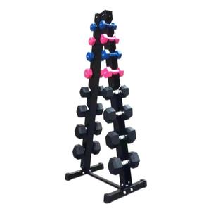 Wholesale <strong>Directly</strong> Supply Adjustable Dumbbell Storage Holder Rack with Weights Wheels Metal Commercial <strong>Gym</strong> Dumbbell Rack <strong>8</strong> Pairs