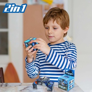2 in 1 puzzle cube fidget toy antistress toy infinity folding puzzle cube per adulti e bambini education infinity cube - Product Image 2