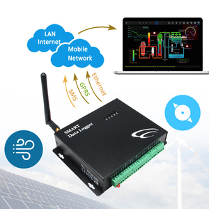 Terminal remoto inalámbrico, entrada analógica, centro de datos modbus, receptor de datos Gsm, Registrador de humedad y temperatura