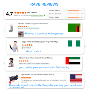 Chỉnh hình mắt cá chân nẹp với có thể tháo rời plantar Fasciitis mắt cá chân Nẹp hỗ trợ Brace ổn định cho bong gân - Product Image 5