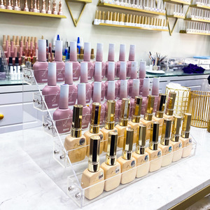 Bán buôn Tabletop 5 6 lớp rõ ràng <span class=keywords><strong>Acrylic</strong></span> mỹ phẩm đứng chủ trang điểm tổ chức <span class=keywords><strong>Acrylic</strong></span> sơn móng tay hiển thị đứng - Product Image 3