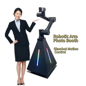 Parti düğünleri için yazılım ve yazıcı ile yeni Glambot kamera robot kol fotoğraf kabini kira için kullanılabilir - Product Image 3