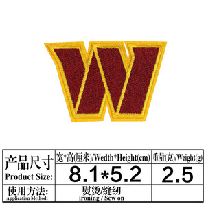 Высококачественные американские вышитые ПВХ-фетровые нашивки для одежды и сумок - Product Image 5