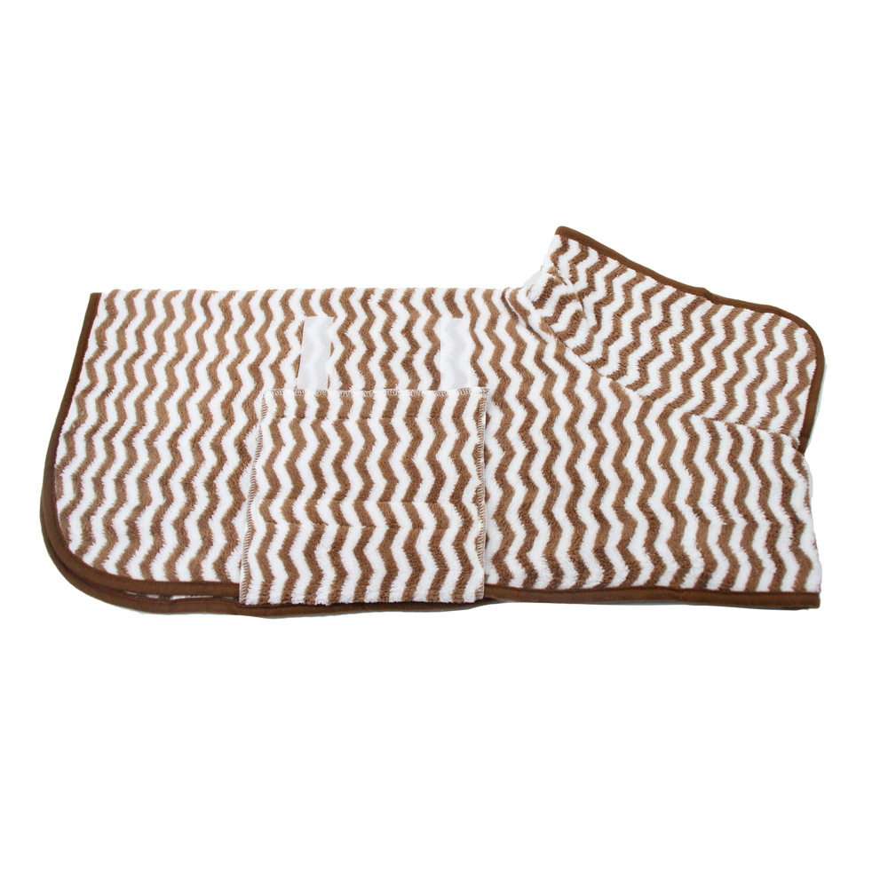 Ceinture YP6 Zèbre Marron