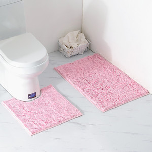 CX吸水地毯柔软超细纤维雪尼尔浴垫2件套浴室用品 - Product Image 4