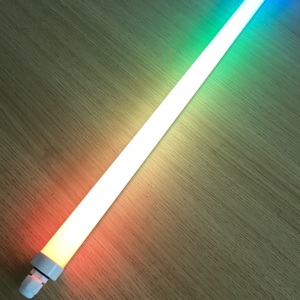 <strong>RGB</strong> <strong>Led</strong> Tube Light RGBW Colorful 1M T8 Tube Light Video Remote Controller With Adapter 5pcs/ Set - Product Image 1