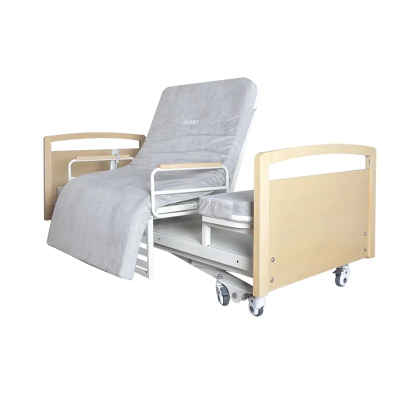 Hospital Medical Patient Electric Turning Disabled Elderly Chair Adjustable Rotating Lateral Rotational Home Nursing Care Bed