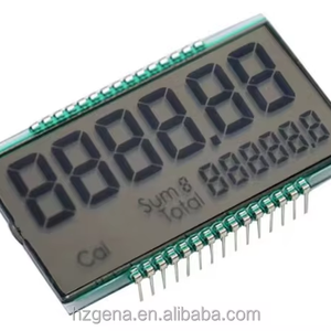 Display LCD segmentato a 12 cifre a 7 segmenti per Tester di temperatura e Display di categoria di prodotti per fornelli a induzione - Product Image 2