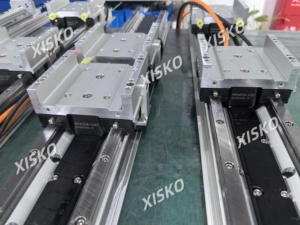 Werkseitig angepasstes hochpräzises Linearmotor modul XSK8PA-35 Serie 4.5 m/s Geschwindigkeit 3um Wiederholbar keit für Robotik - Product Image 4