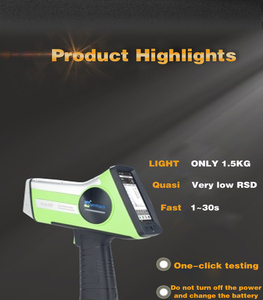 Hochgenauer, einfach zu bedienender ATOM 800 Handheld XRF Golda nalysator XRF Gold Reinheit prüfmaschine Hot-Plug