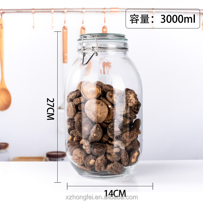 Transparent 3000ml