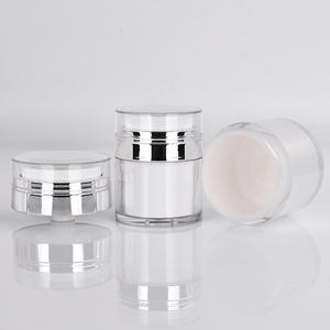 Mới Sang Trọng 15Ml 30Ml 50Ml Báo Chí Không Có Không Khí Mỹ Phẩm Trên Khuôn Mặt Bao Bì Nhựa Acrylic Không Có Không Khí Bơm Kem <span class=keywords><strong>Jar</strong></span> - Product Image 5
