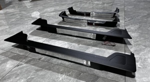 Fabrika fiyat siyah baskı <span class=keywords><strong>LED</strong></span> karşılama kapı pedalı <span class=keywords><strong>May</strong></span>-bach tarzı W447 Mercedes Benz V Class Metris Vito kapı pedalı adım