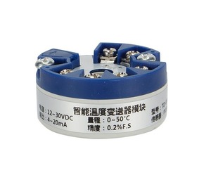 可编程热电偶K J PT100至4-20毫安转换器TC RTD输入4-20毫安输出头戴式温度变送器，带USB - Product Image 1