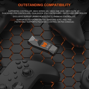 BIGBIG WON ตัวแปลงเมาส์และคีย์บอร์ด R90,อะแดปเตอร์เกมแพดสำหรับ Switch Pro/ PS4 / PS5 /Xbox - Product Image 3