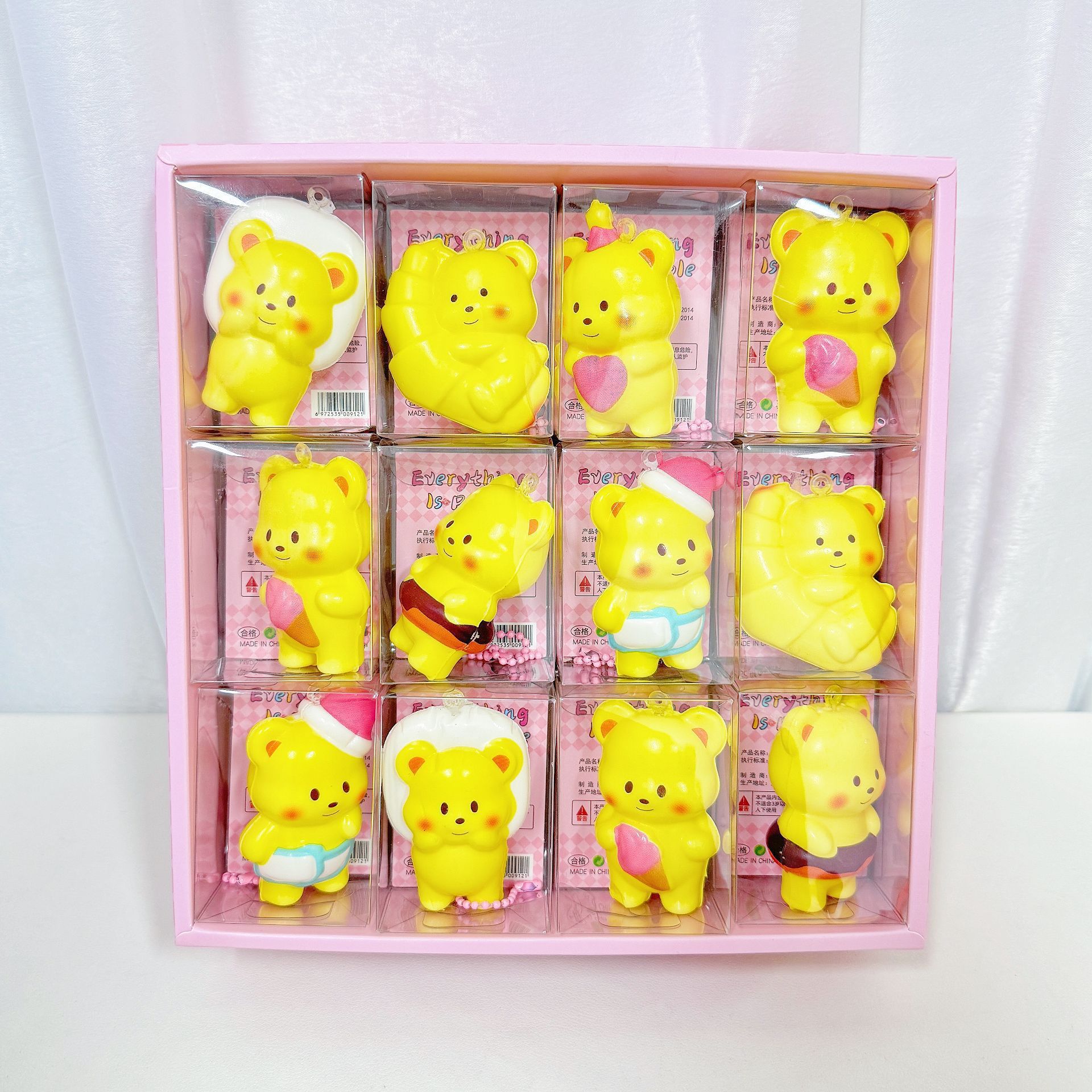 A24 butter bear pinch music pendant with gift box