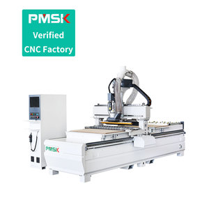 PMSK <strong>Auto</strong> <strong>Loading</strong> and <strong>Unloading</strong> Kitchen Cabinet Nesting Cnc <strong>Machine</strong> Woodworking Plywood Mdf Cutting Engraving Router <strong>Machine</strong> - Product Image 1