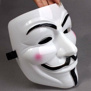 节日和企业活动定制环保聚氯乙烯口罩，派对口罩采用标志印刷选项 - Product Image 4