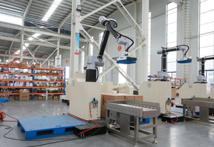Robot de apilamiento de paletizador automatizado colaborativo para embalaje de cajas de cartón con componentes de núcleo PLC - Product Image 4