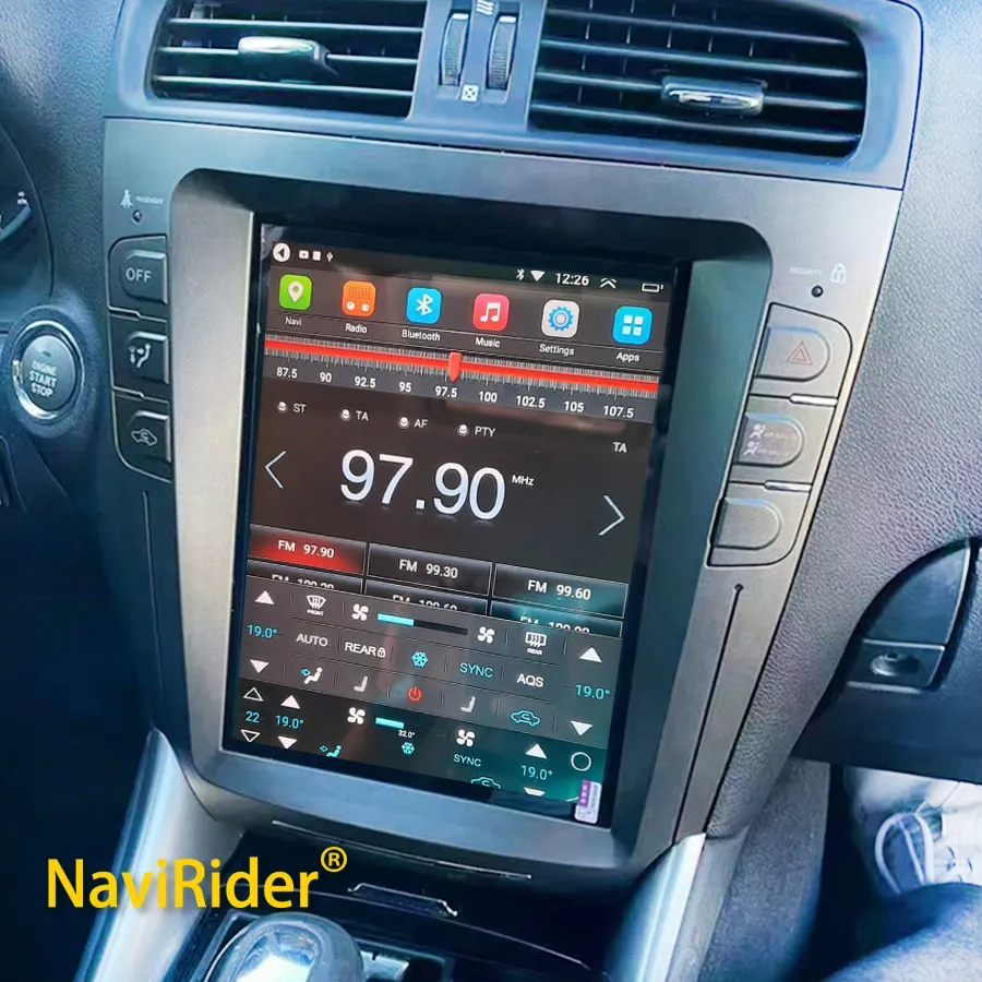 Pantalla Android 128GB Radio de coche reproductor de vídeo Multimedia para Lexus IS250 is200 2011 2009 2010 IS220 estéreo GPS CarPlay Unidad Principal
