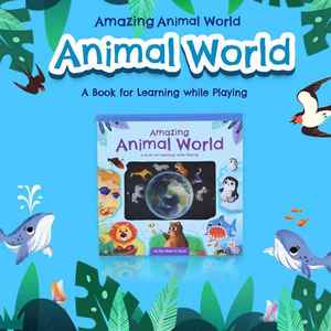 หนังสือปริศนาภาพสัตว์3D เพื่อการศึกษาสำหรับเด็กอายุ3-6ปีของเล่นสมุดอ่านภาพปริศนารูปสัตว์สุดสร้างสรรค์ของขวัญ - Product Image 2