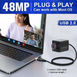 Ultra HD 48MP 8K USB <strong>Camera</strong> IMX586 <strong>Sensor</strong> 8000x6000 UVC Machine Vision 1.3mm 220Degree Fisheye Lens Manual Focus CMOS Mini - Product Image 4